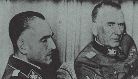 Werner Best och Günther Pancke.