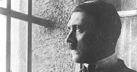 Hitler i fängelset Landsberg am Lech
