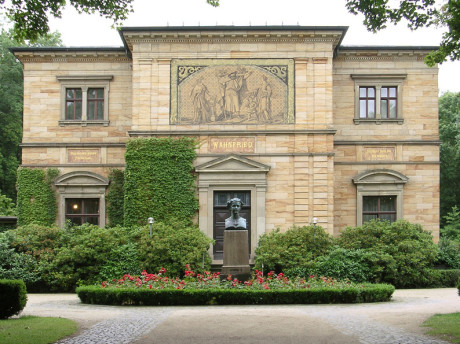 Richard Wagners bostad "Haus Wahnfried".