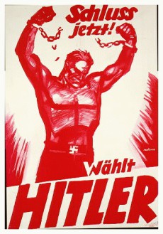 "Nog nu! Rösta Hitler"