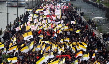 Ryska marschen mobiliserade 15.000 personer år 2012 enligt arrangörerna.