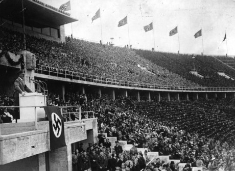 Första maj i Olympiastadion 1938
