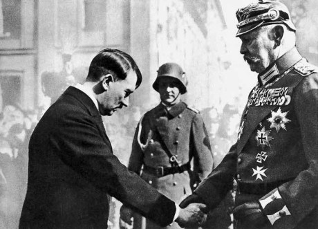 Hitler och Hindenburg.