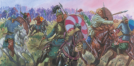 Goterna, som kom från Norden, bröt Roms makt vid Adrianopel.