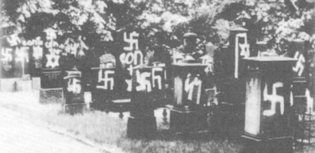 En av många false flag-aktioner under "hakkorsepidemin" 1960.