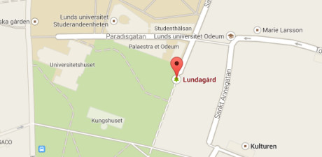 Lundagård är en park i centrala Lund som är belägen mellan domkyrkan i söder och Kungshuset.