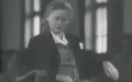 Ilse Koch under en rättegång.
