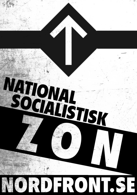 Nationalsocialistisk zon - plakat