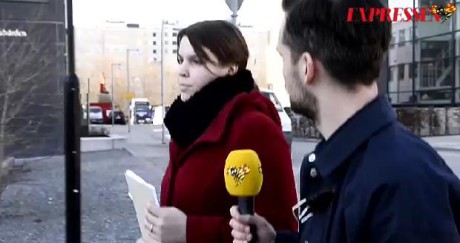  Judisk massmedia har gjort sig känd för att förfölja politiskt inkorrekta svenskar. Bildruta från Expressen.se.