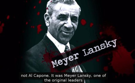     Judarna i Hollywood har mystiskt nog inte gjort maffiabossen Meyer Lansky lika välkänd som den italienskättade Al Capone.