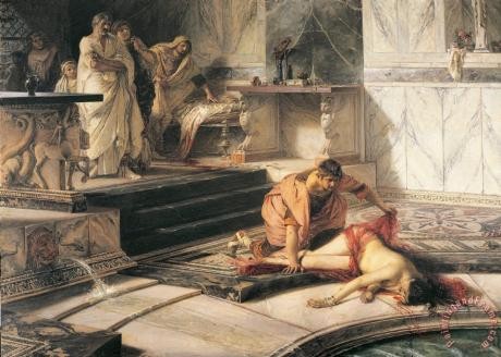 "Nero och Agrippina" (Antonio Rizzi, 1900).