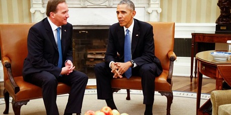Under ett toppmöte i början av maj planerade Löfven och Obama ännu ett toppmöte.